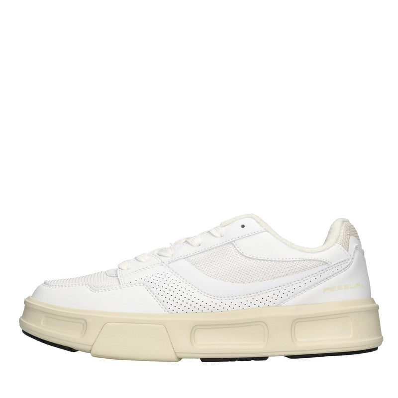 Sneakers modello STRIDE 01 in tessuto ed ecopelle 