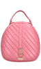 LA CARRIE Zaino plumar oval in pelle
