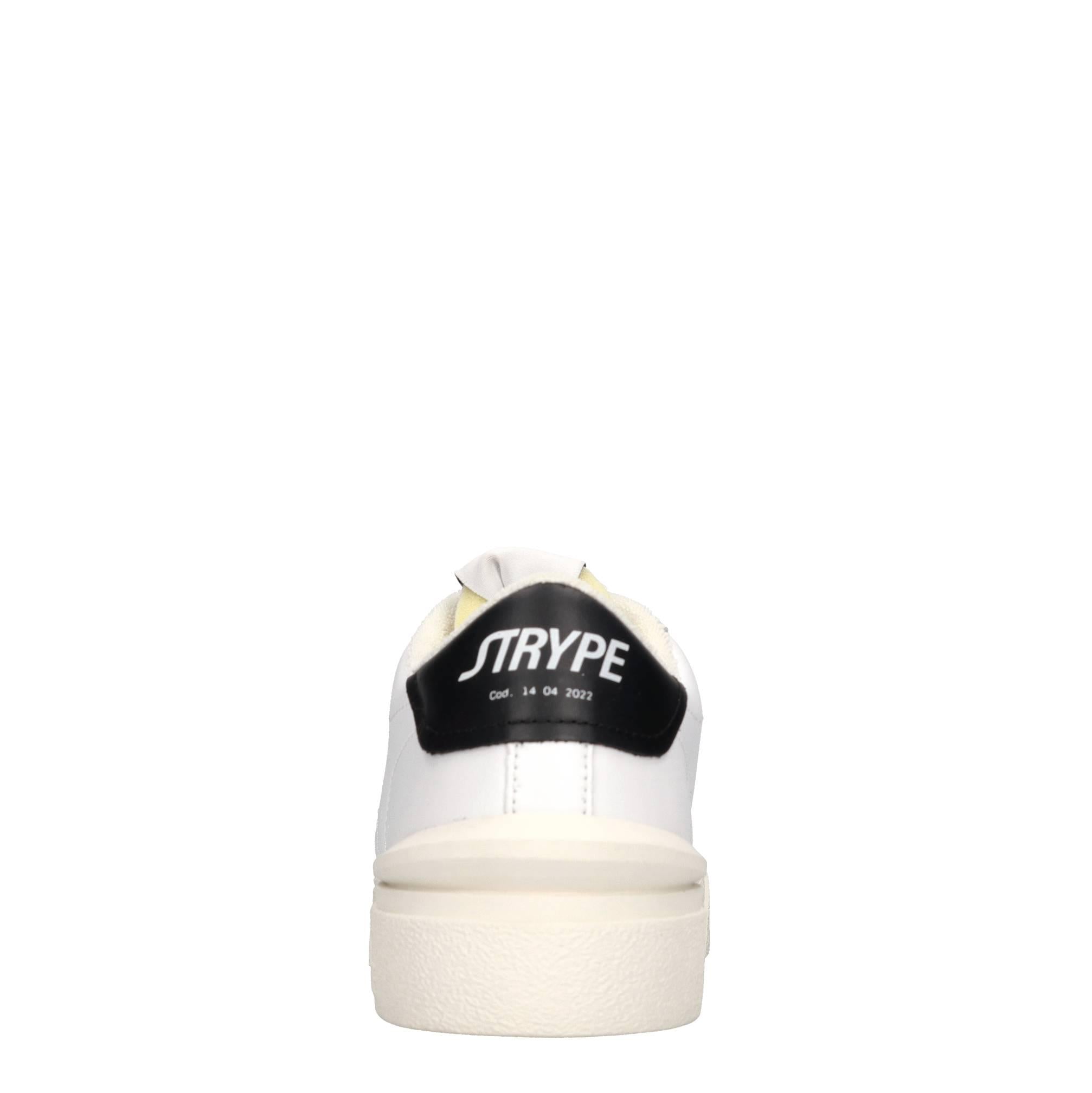 Sneakers in pelle e tessuto 