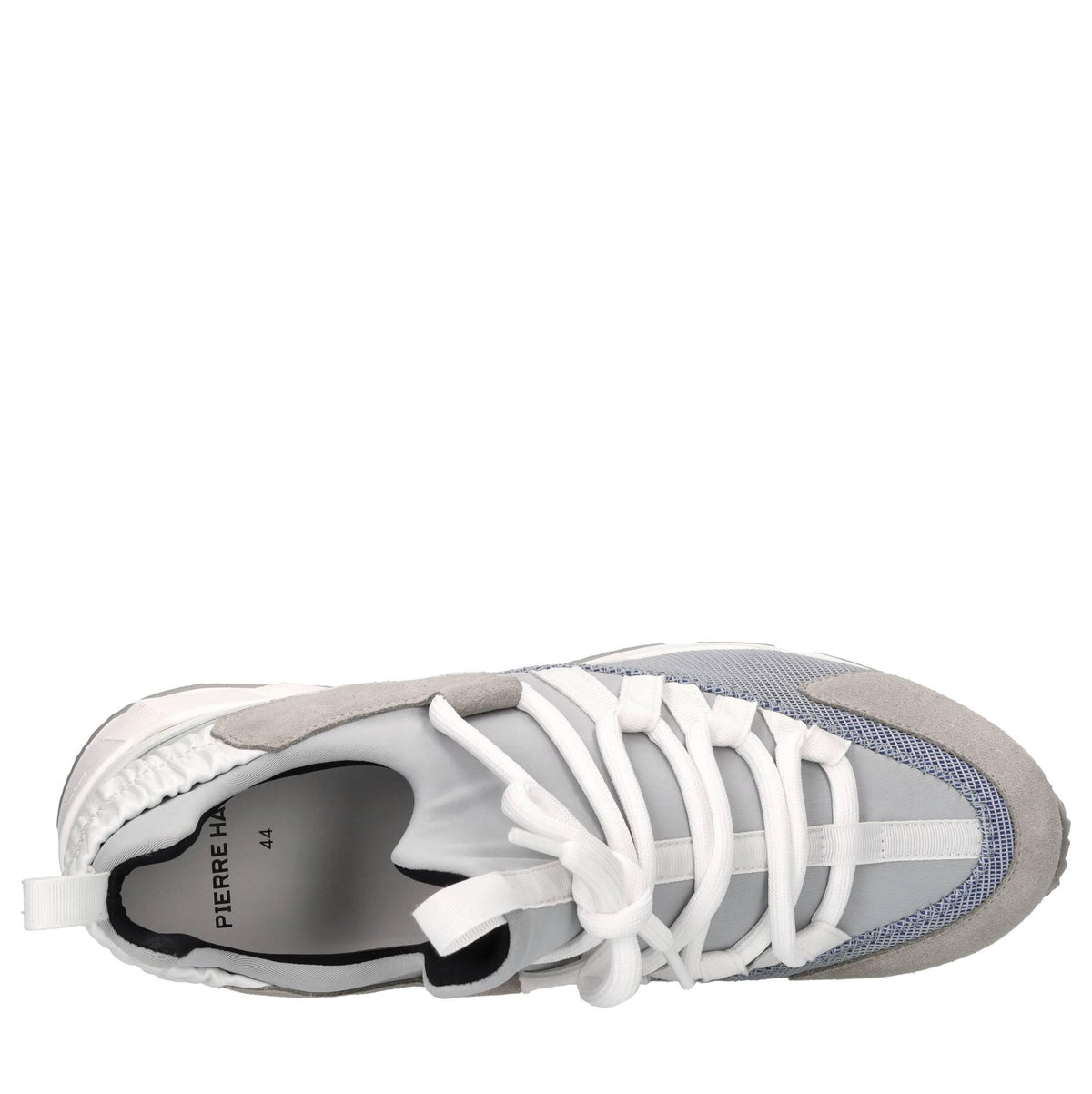 Sneakers in tessuto e camoscio 