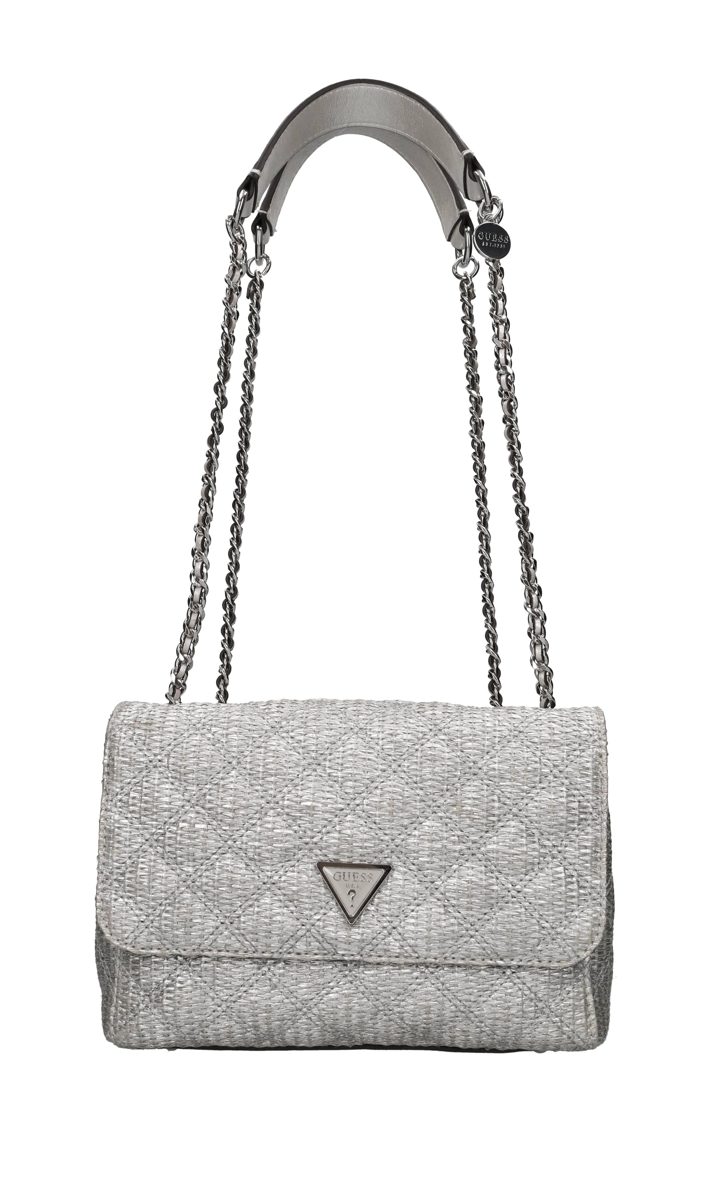 Borsa in ecopelle e rafia 
