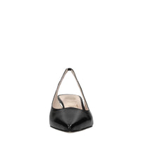Décolleté slingback in pelle 