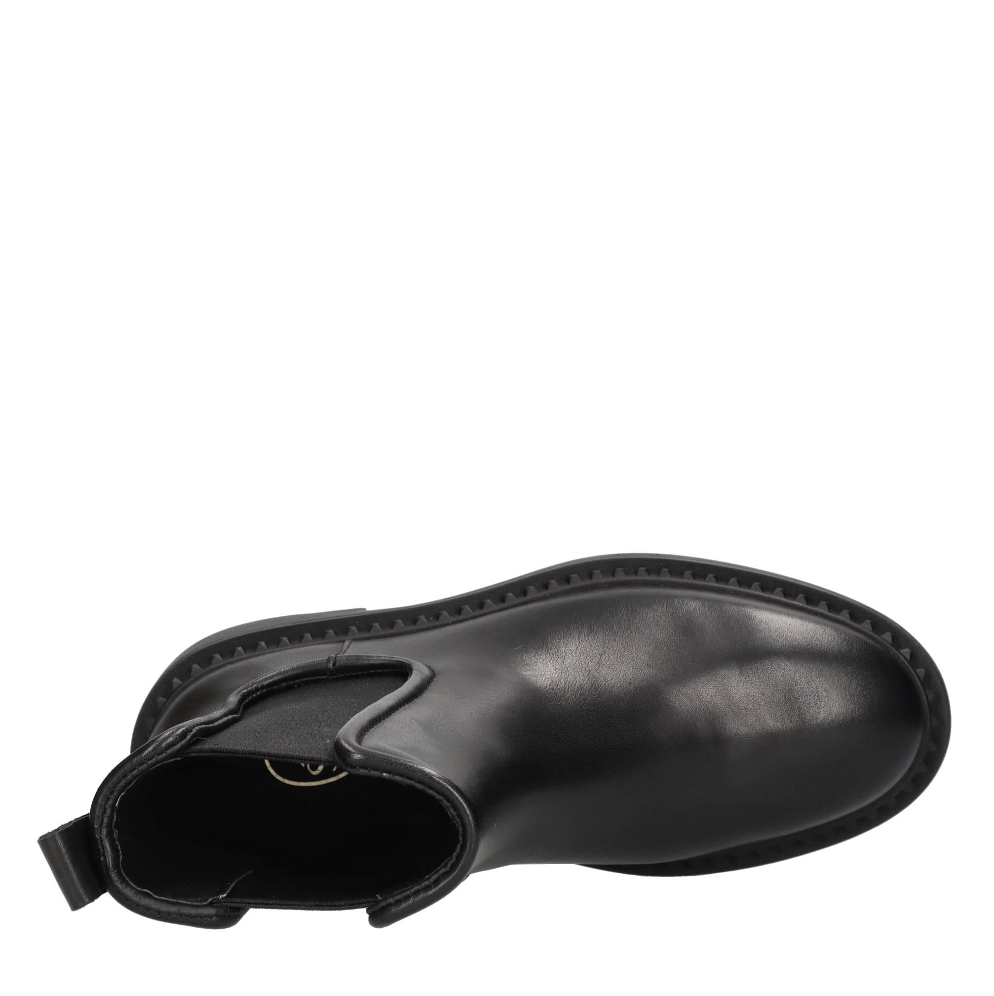 Stivaletti beatles in pelle 