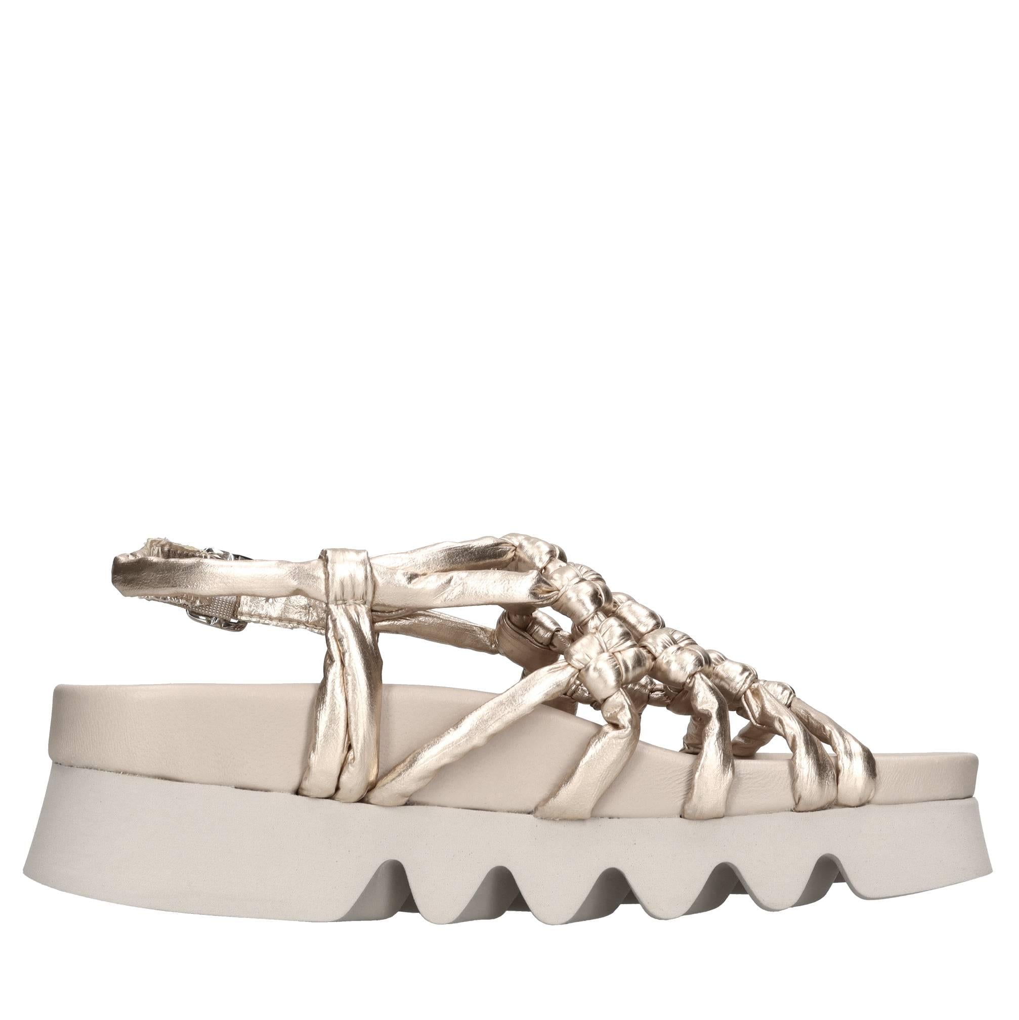 Sandali Alison in pelle 