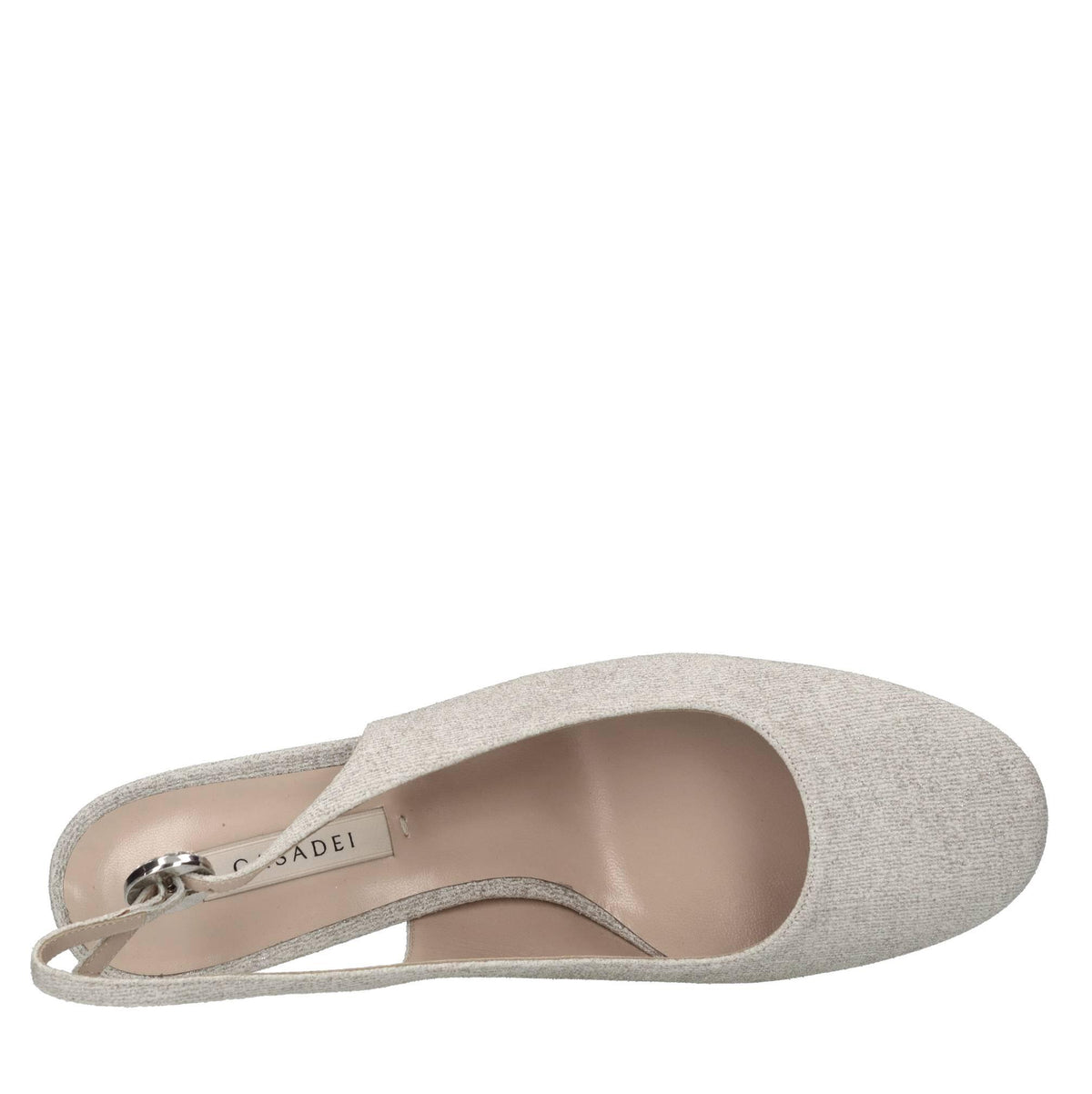 Décolleté slingback Bellagio in tessuto 