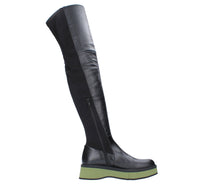 Cuissard Cresi in pelle e tessuto elasticizzato 