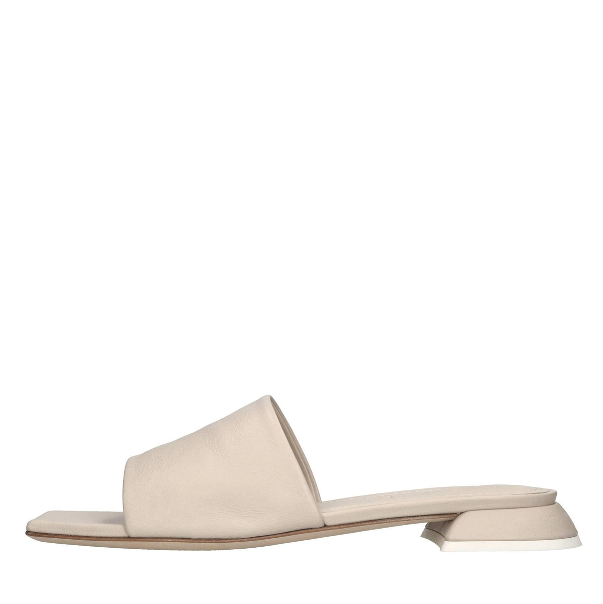 Mules in pelle 
