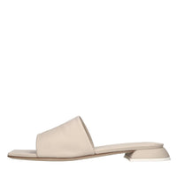 Mules in pelle 