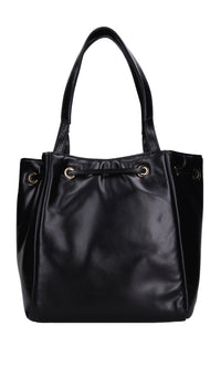 Borsa GIANT LOGO in pelle 