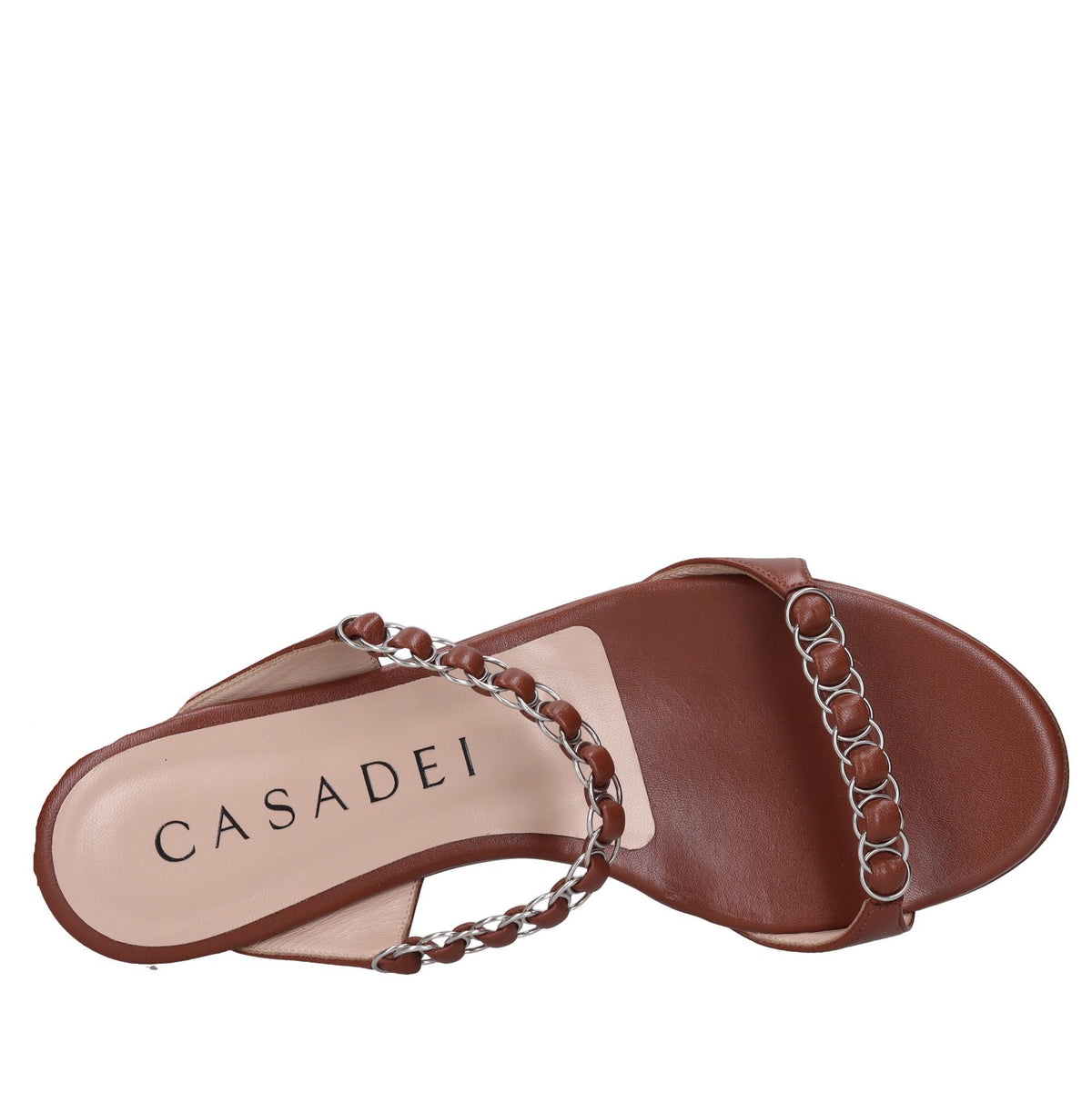 Mules in pelle 