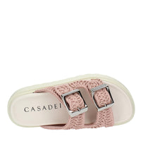 Sandali Flat CASADEI modello BIRKY-ALE in ecopelle 