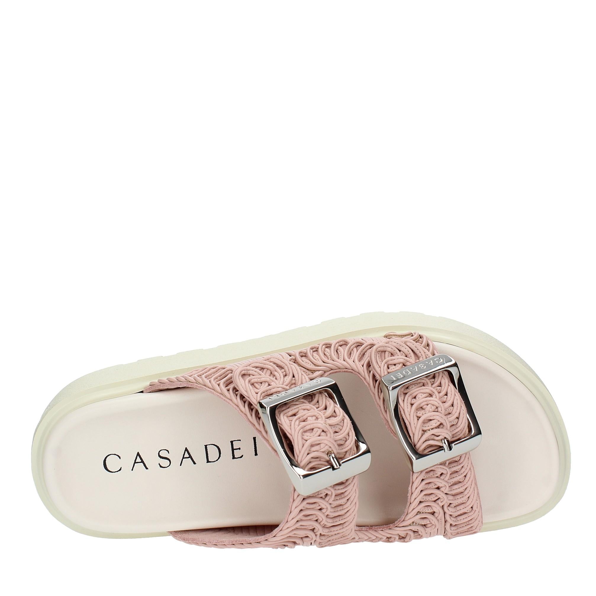 Sandali Flat CASADEI modello BIRKY-ALE in ecopelle 