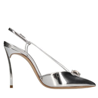 Décolleté slingback BLADE in ecopelle 