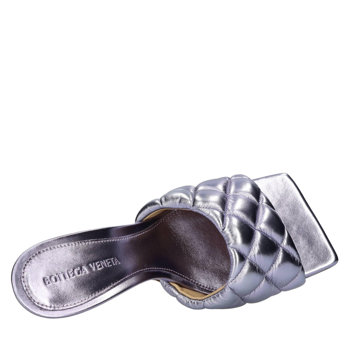Mules in pelle trapuntata 