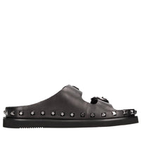 Mules in pelle 