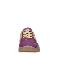 Sneakers in camoscio, tessuto e gomma 