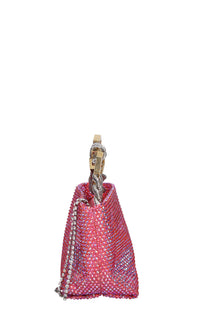 Borsa Jessye in tessuto e strass 