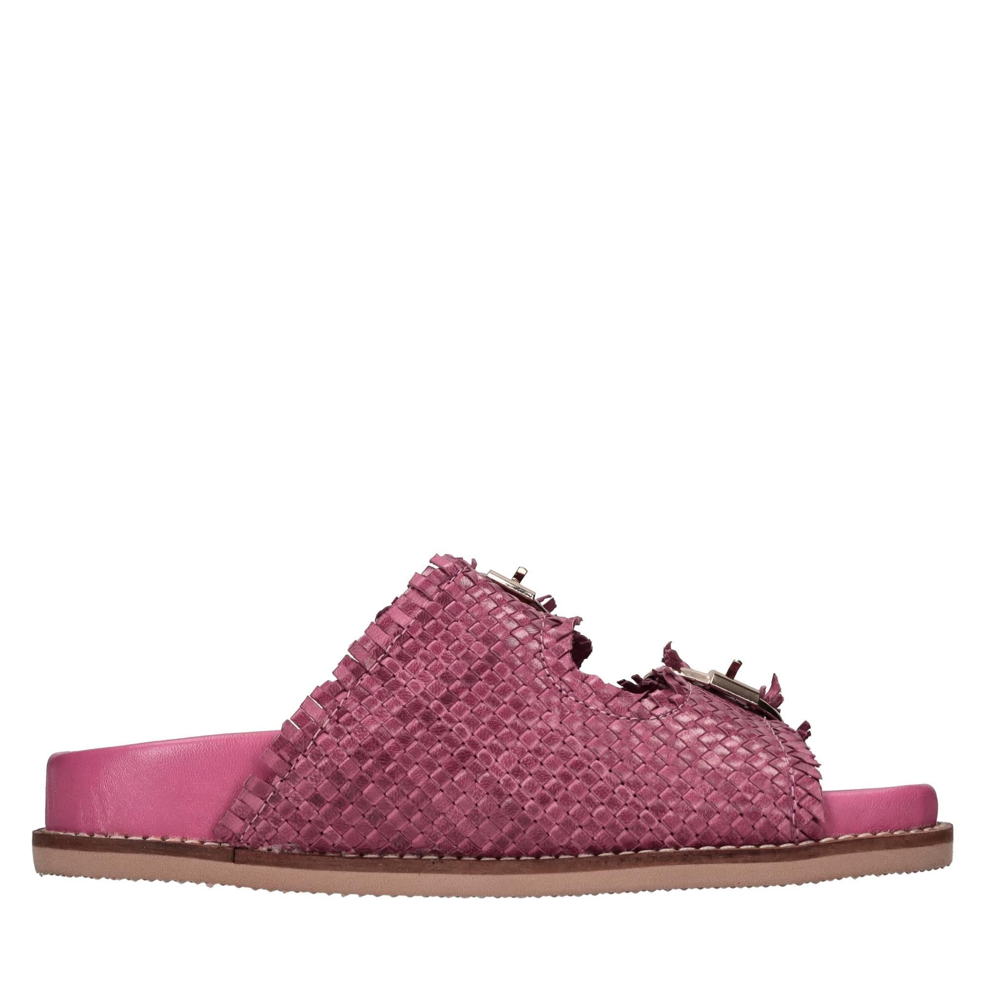 Mules in pelle 