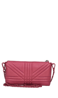 Borsa Grate Double in pelle 