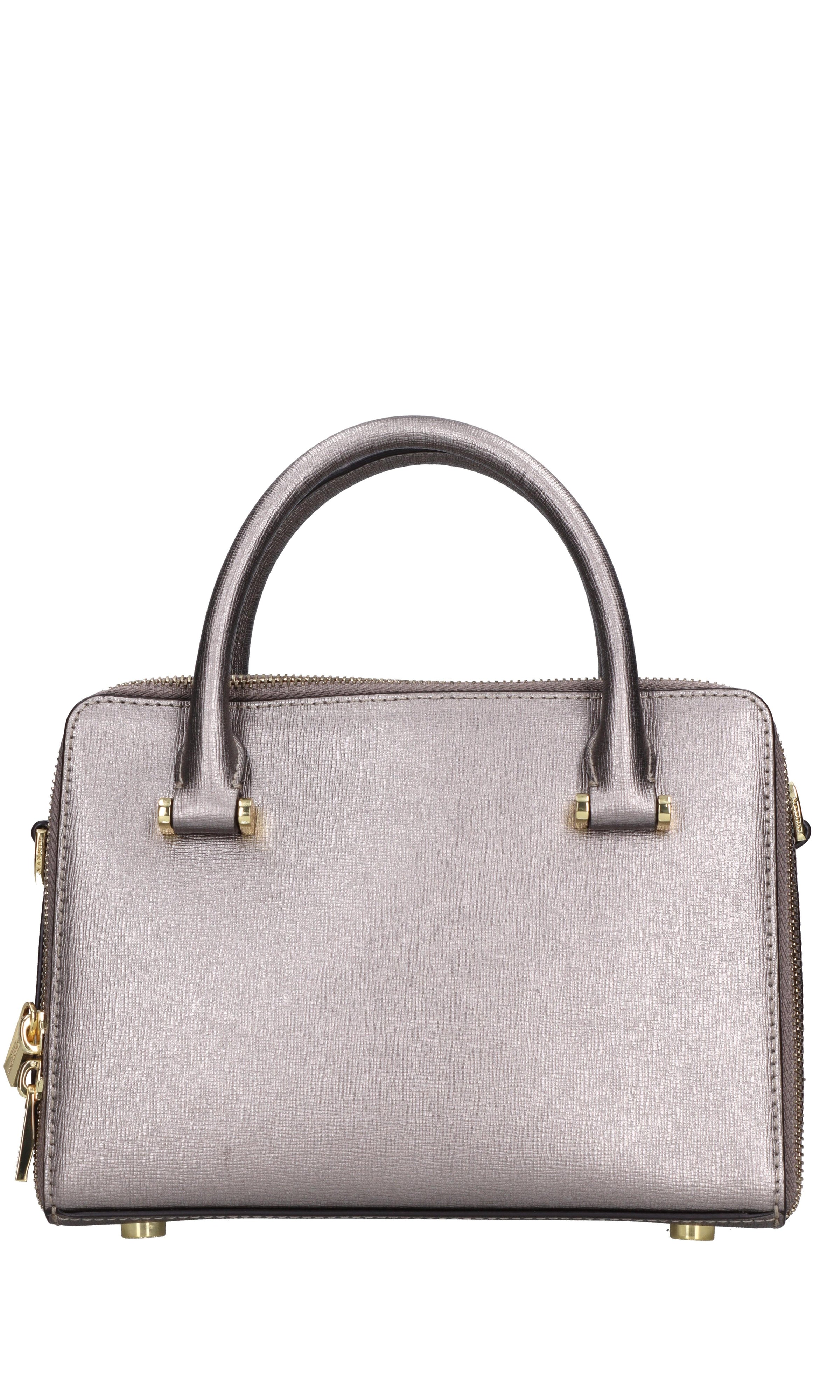 Borsa Flora in pelle 