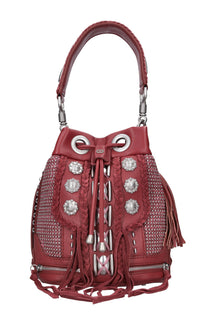 Borsa Ethnic Bucket ecopelle 