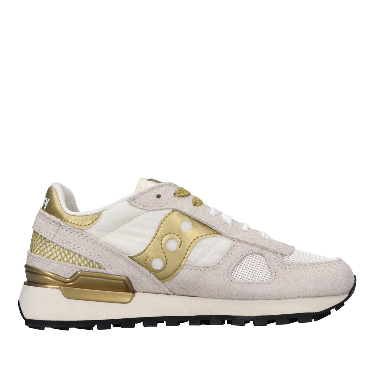 Sneakers Shadow in camoscio e tessuto 