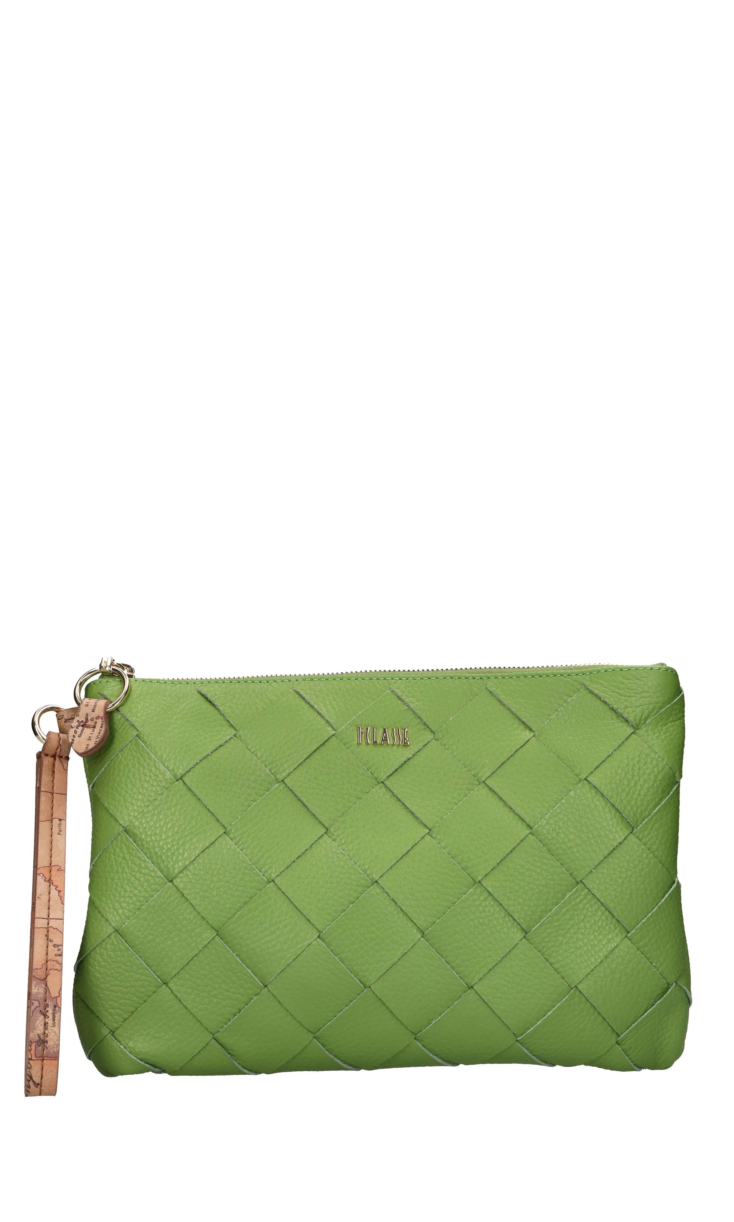Clutch in pelle ed ecopelle 