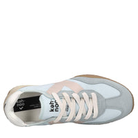 Sneakers in camoscio tessuto e gomma 