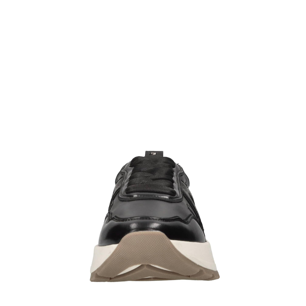 Sneakers in ecopelle e tessuto 