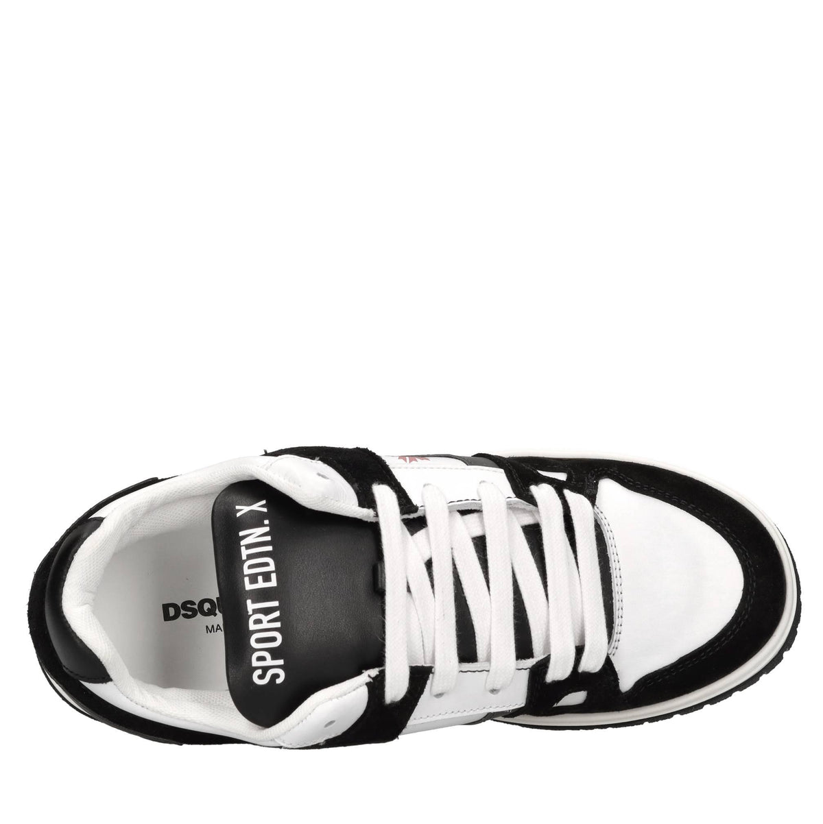 Sneakers in pelle e camoscio 