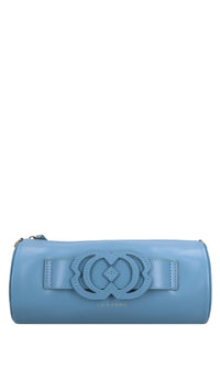 Borsa Finger Round in pelle 
