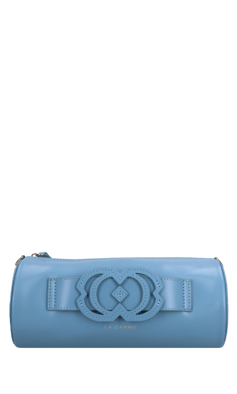 Borsa Finger Round in pelle 
