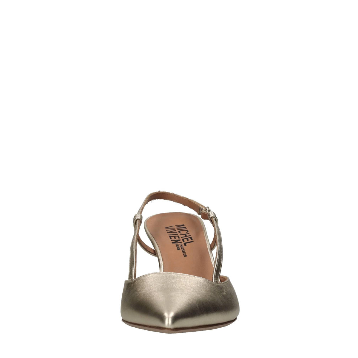 Décolleté slingback Rush in pelle 