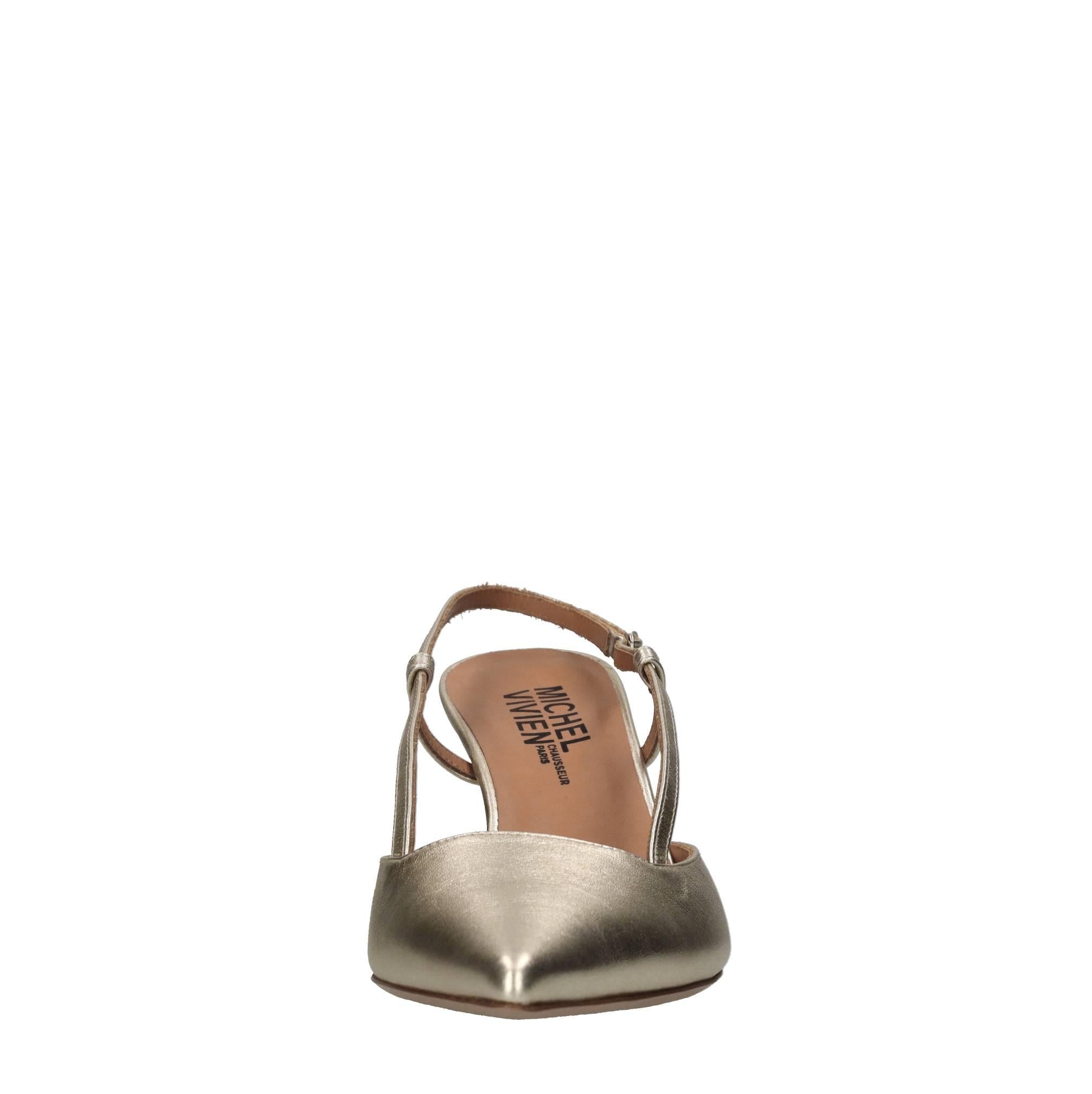 Décolleté slingback Rush in pelle 