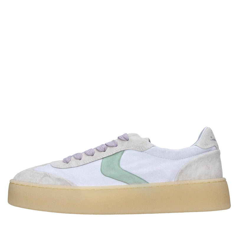 Sneakers in pelle e camoscio 