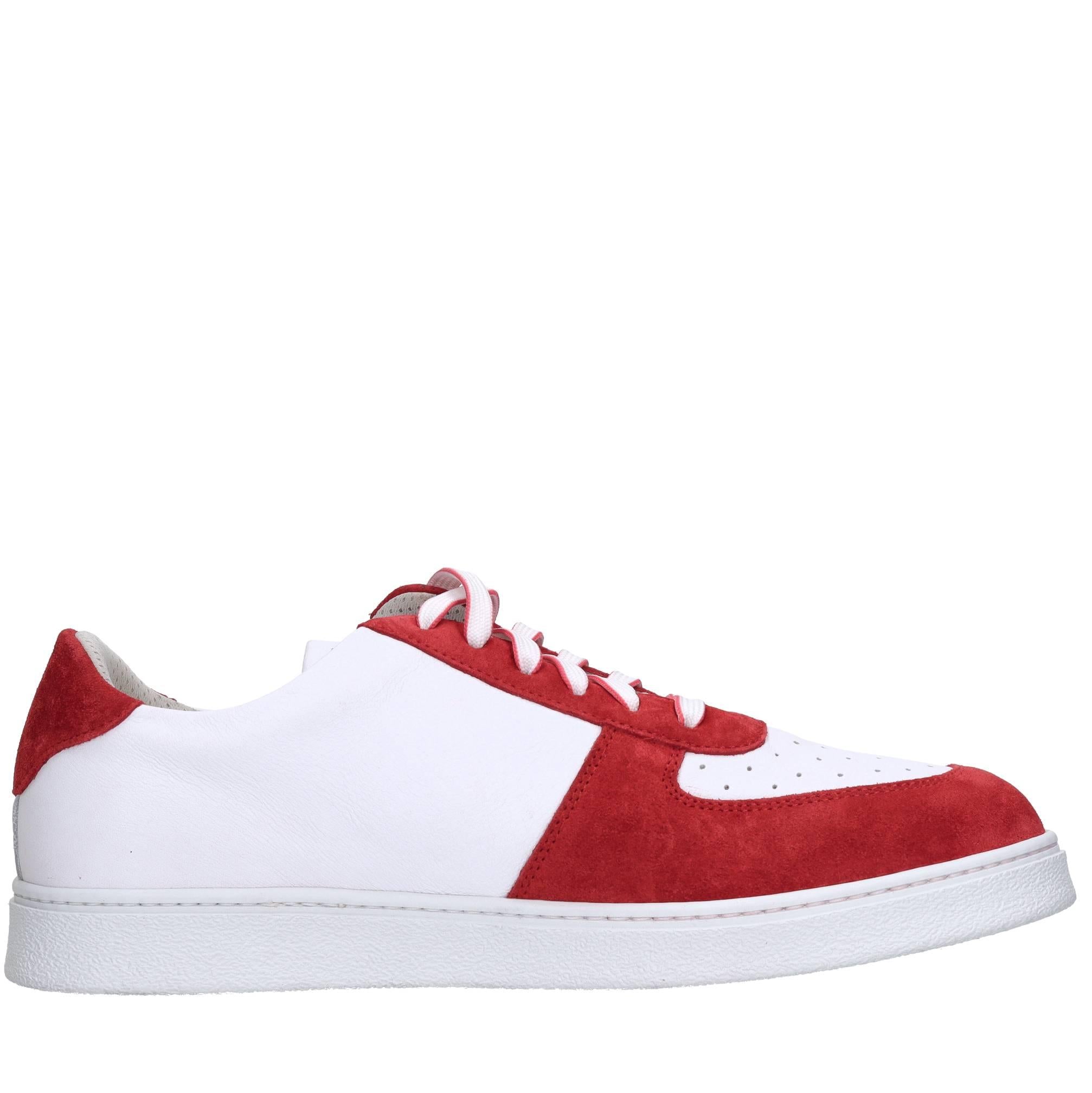 Sneakers in pelle e camoscio 