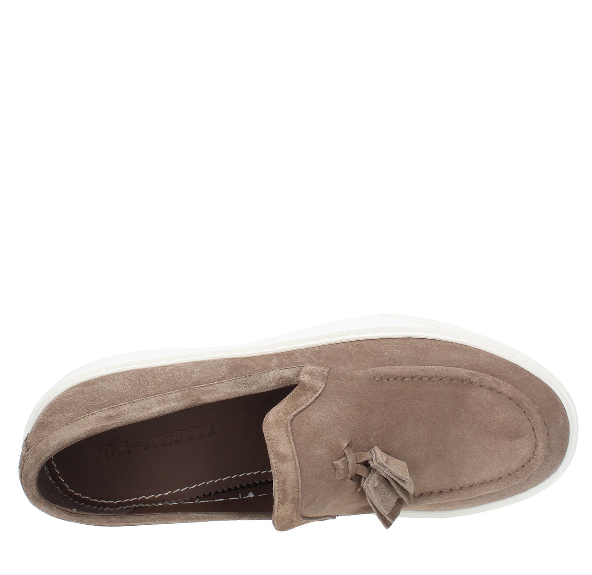 Slip on in camoscio 