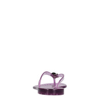 Sandali flat Jelly in PVC e Swarovski 