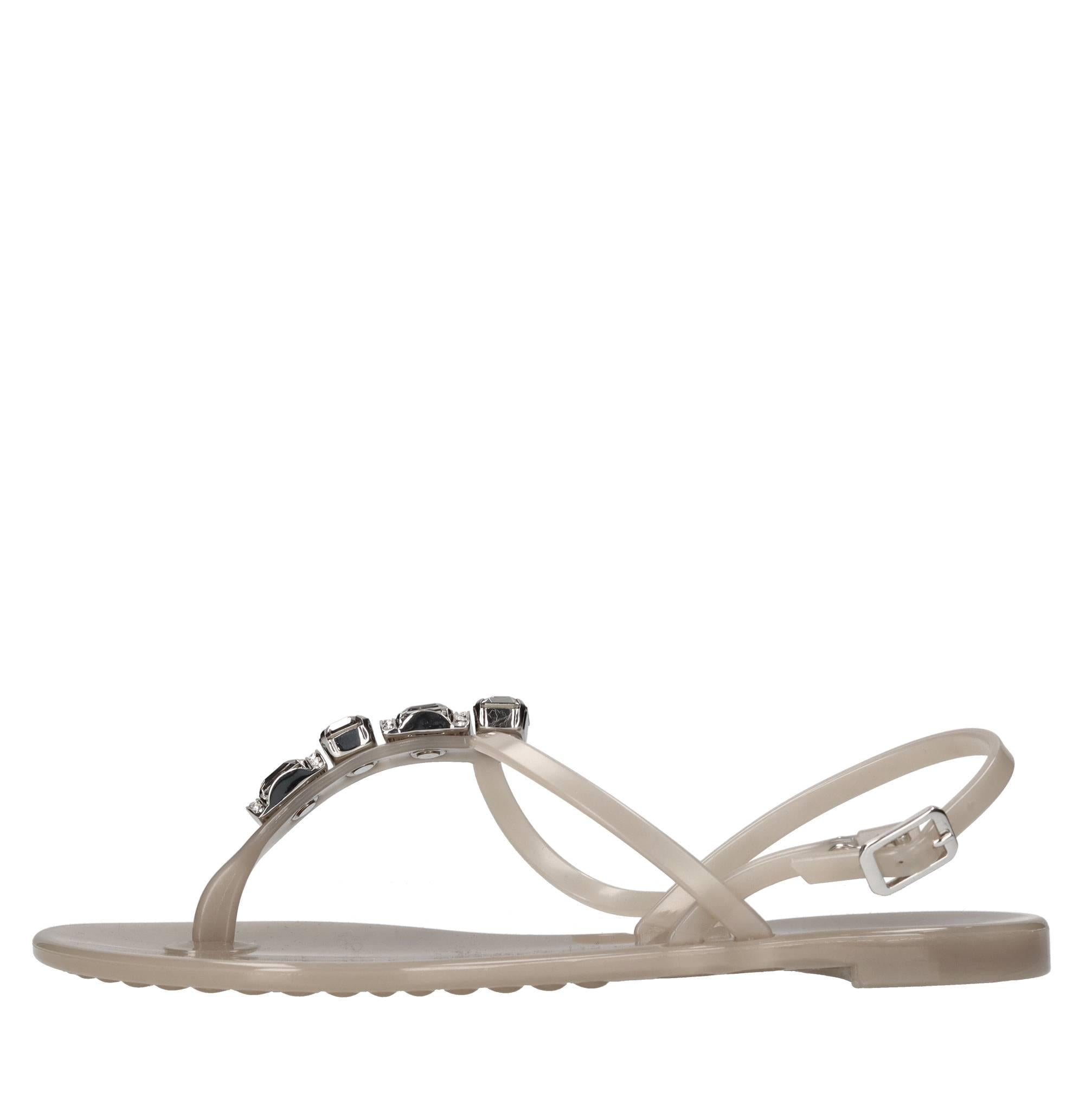 Sandali flat Jelly in PVC  e Swarovski 