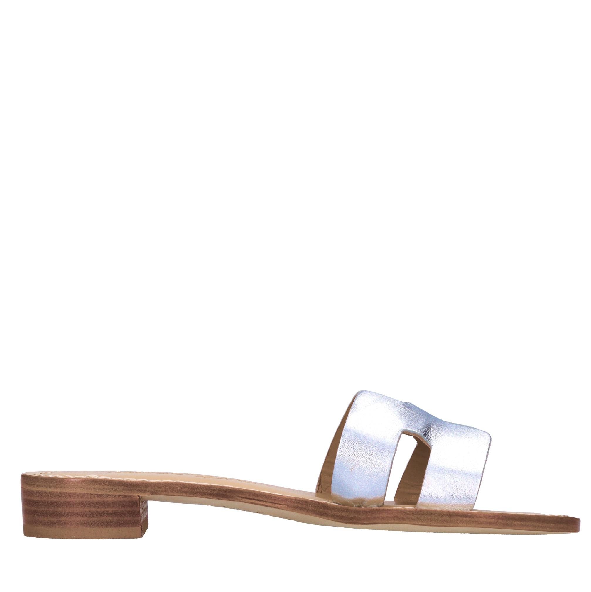 Mules in pelle 