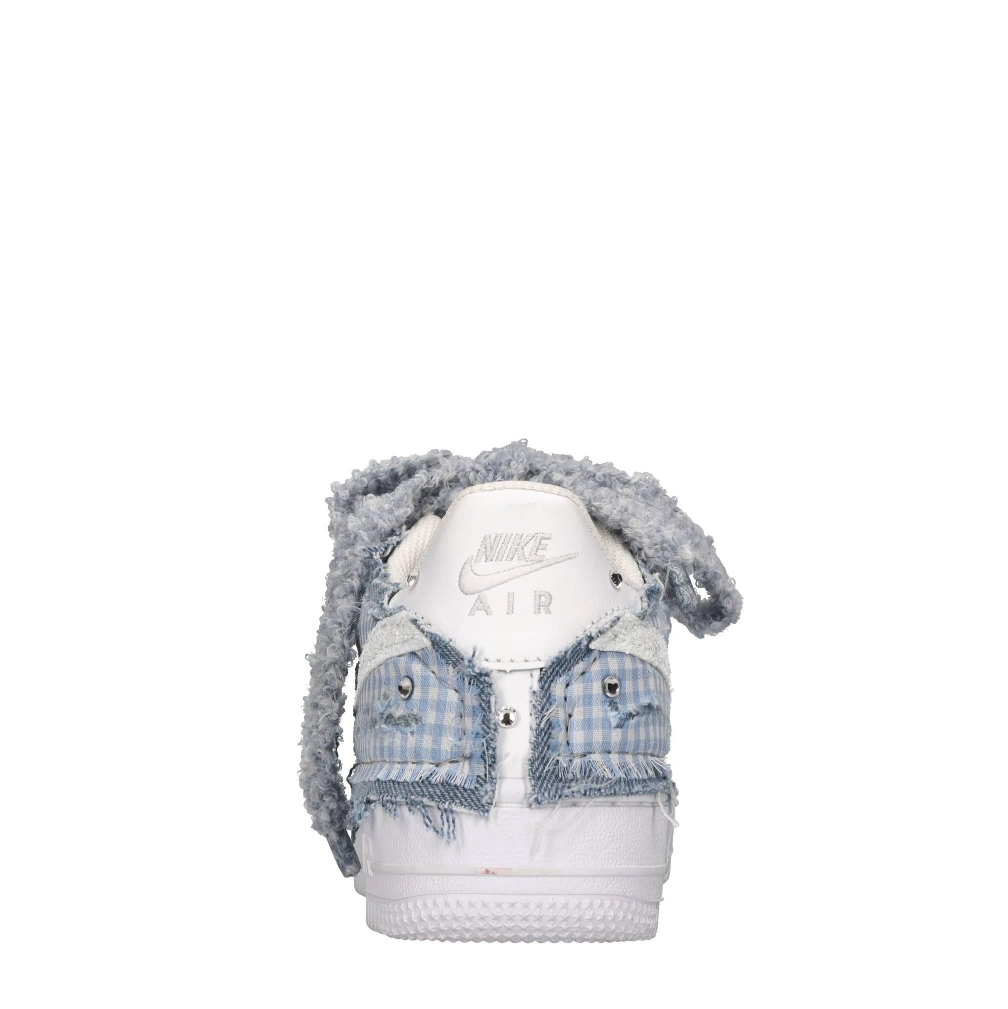 Sneakers Air Force 1 in pelle e tessuto 