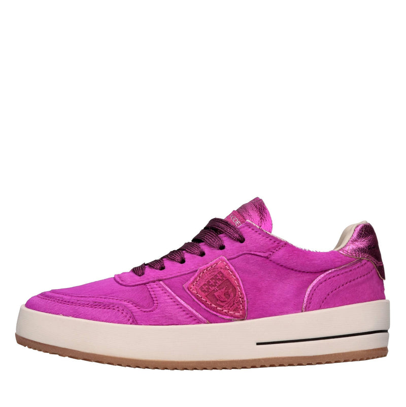 Sneakers in cavallino e camoscio 