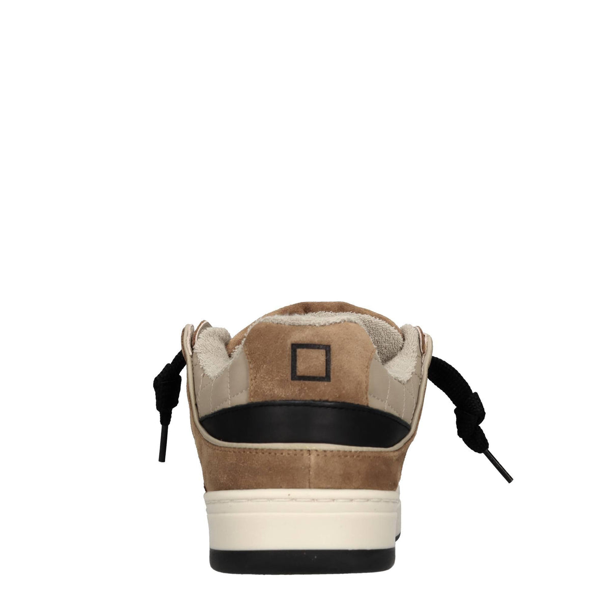 Sneakers in camoscio e tessuto 