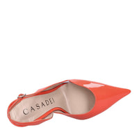 Décolleté Slingback in vernice 