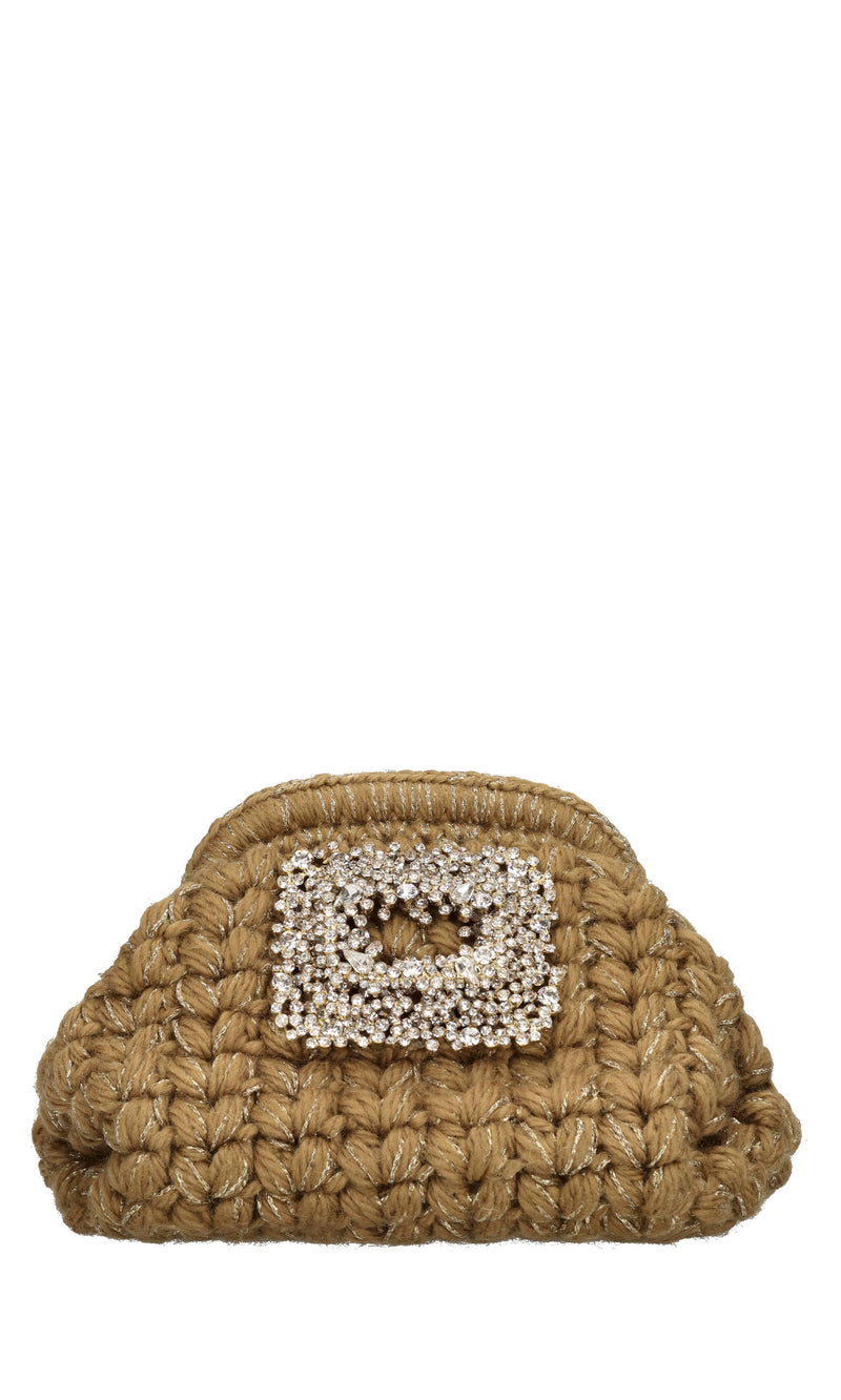Borsa mini modello Mama in tessuto 