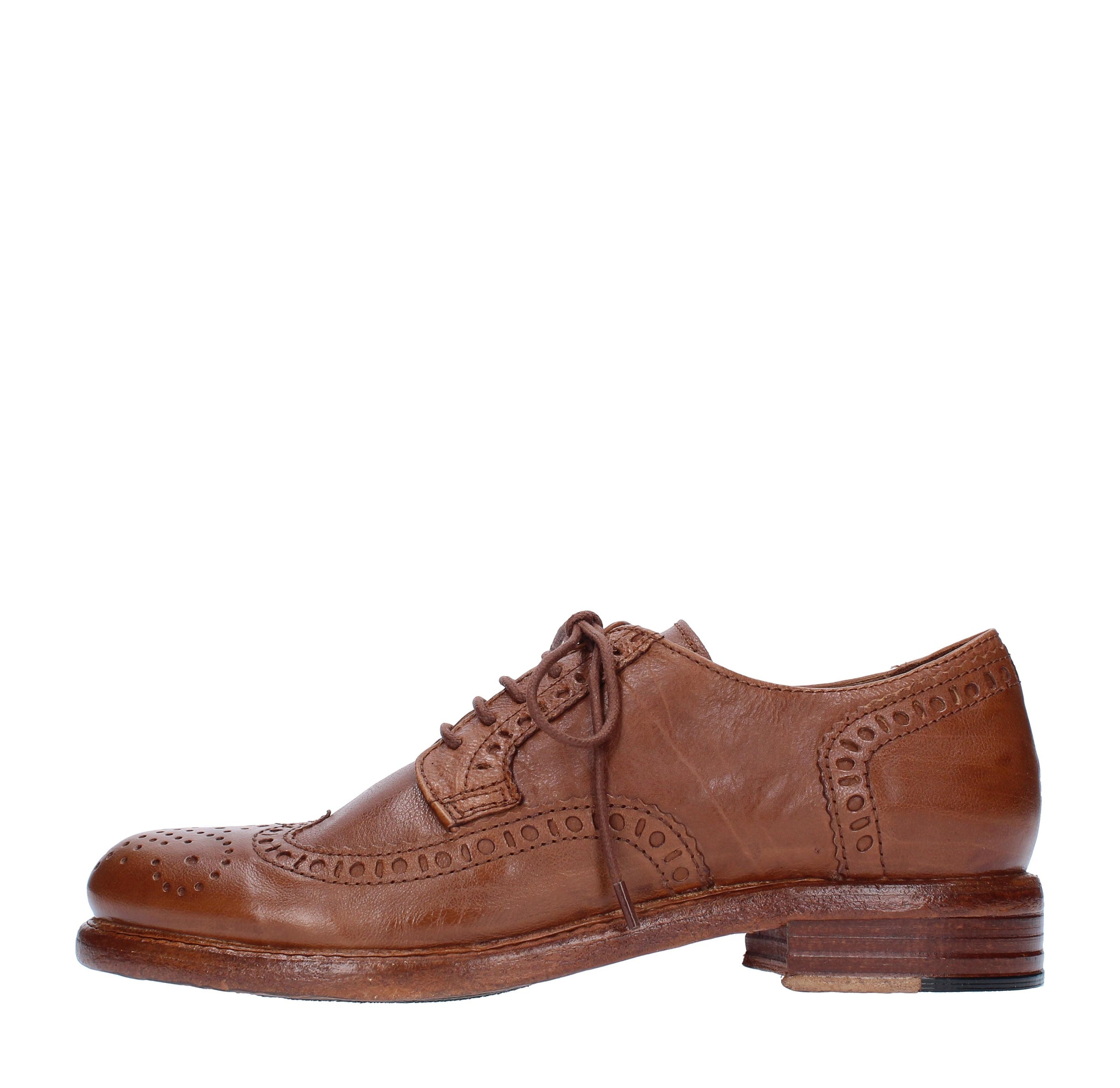 Stringate modello W191-17 in pelle 