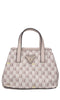 GUESS Borsa in ecopelle G Wave stampa geometrica