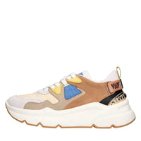 Sneakers in pelle e camoscio 
