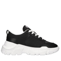 Sneakers in tessuto ed ecopelle 
