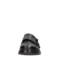 Mocassini doppia fibbia in pelle 